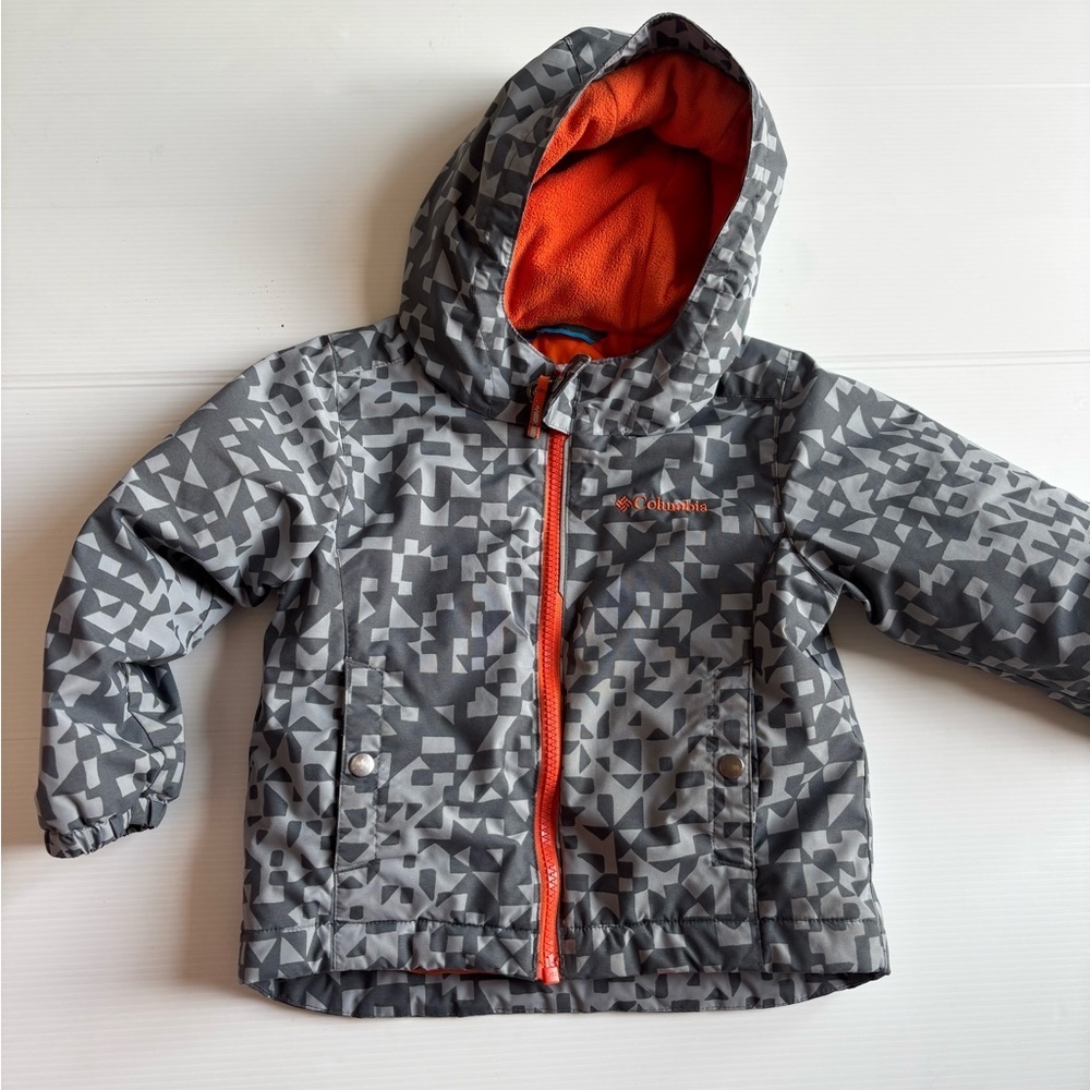 Columbia Hooded Ski Jacket Size 2T